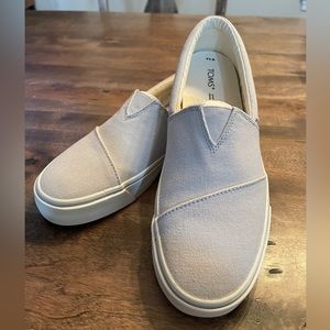 Toms Alpargata Fenix Women size 9.5 Lunar Grey